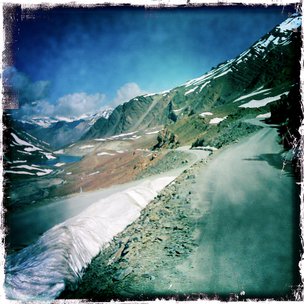 route Manali leh
